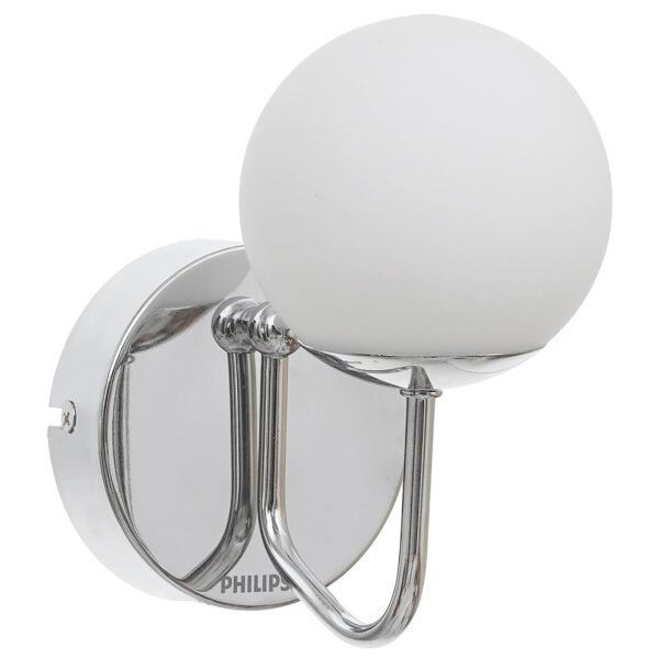 PHILIPS 582921 7 WATT EMPORIA WALL LIGHT CHROME FINISH WITH WHITE LIGHT PH1559