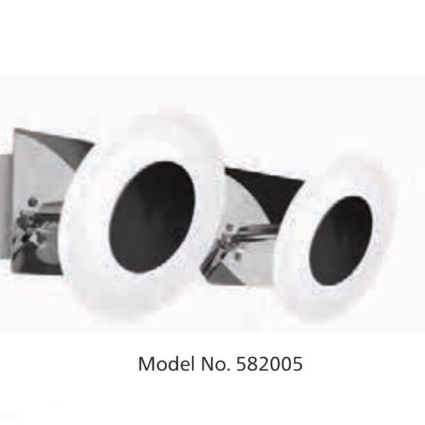 PHILIPS 582005 2X5W IP44 ARTIZY DOUBLE HEAD LED BATHROOM AND WALL LIGHT TUNABLE FROM WHITE TO YELLOW PH1566