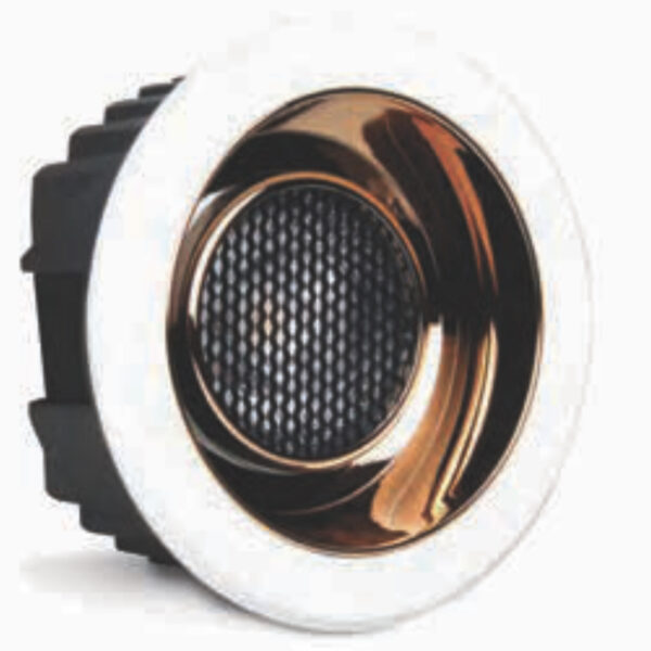 PHILIPS IP44 COB DOWN LIGHT WHITE BODY ROSE GOLD REFLECTOR 20 WATT 4K NEUTRAL WHITE LIGHT PH1630