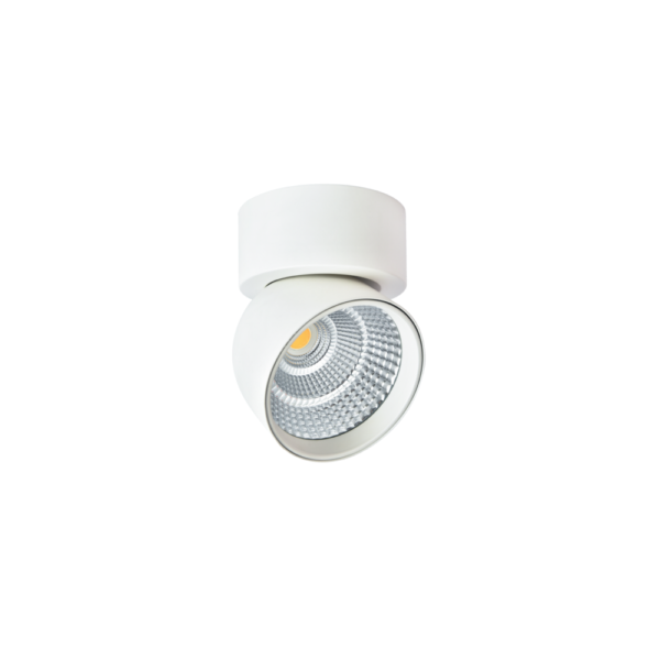 LEARC aluminium white finish 7 watt all angle adjustible surface spot light PR6317