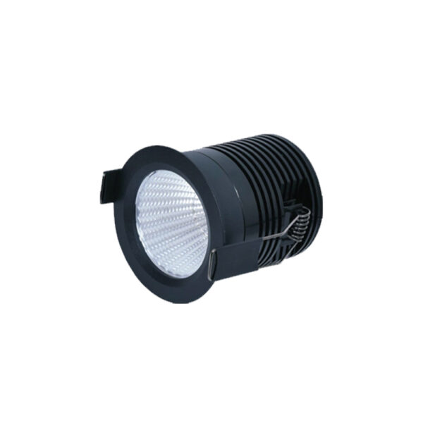 LEARC aluminium black 24 watt round LED with CREE COB and high quality driver SE2317