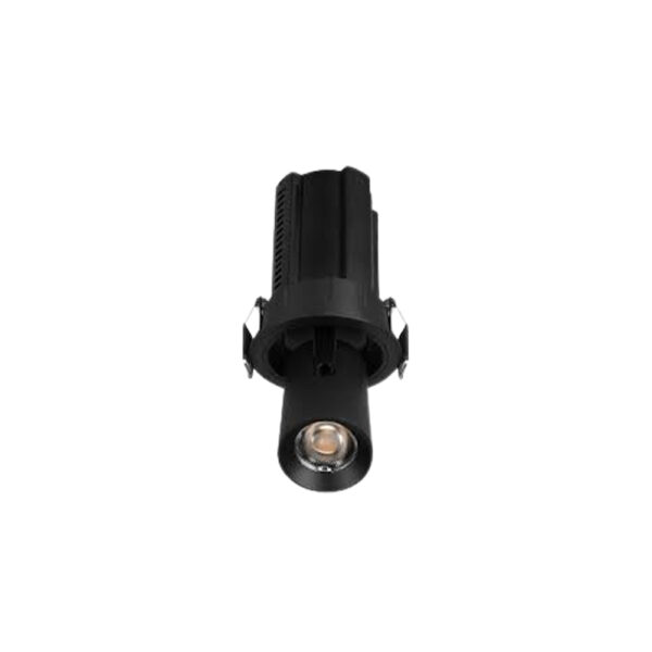 LEARC aluminium black all angle adjustable pull out type 7 watt LED down light with Bridgelux COB and high quality driver SE2318