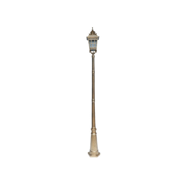 SUPERSCAPE aluminium die cast 8 feet E27 garden Pole light black gold SK5347