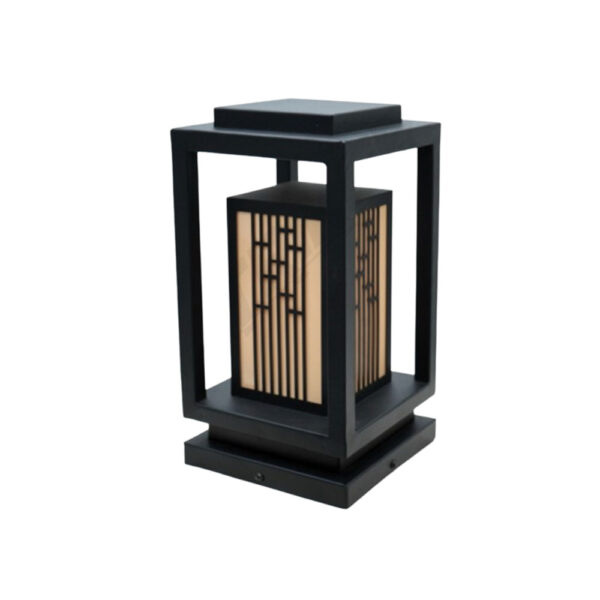 SUPERSCAPE premium gate light black E27 SK5467