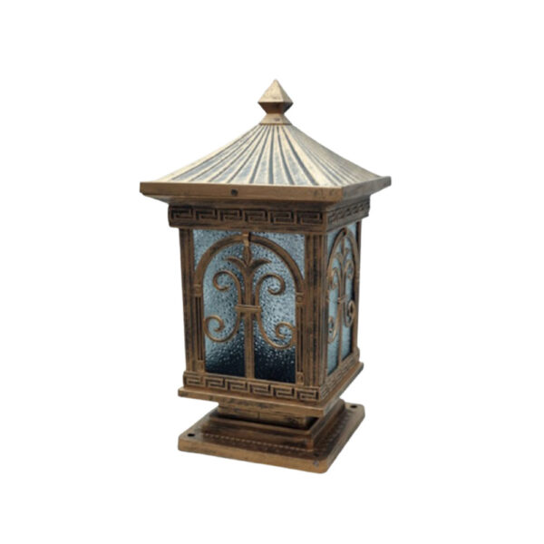 SUPERSCAPE premium aluminium die cast antique gold finish gate light SK5495-L