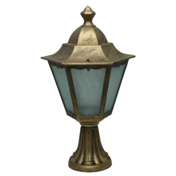 SUPERSCAPE premium aluminium die cast antique gold finish gate light SK5501