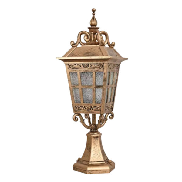 SUPERSCAPE premium aluminium die cast antique gold finish gate light SK5502
