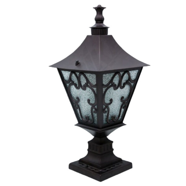 SUPERSCAPE premium aluminium die cast coffee brown finish gate light SK5505