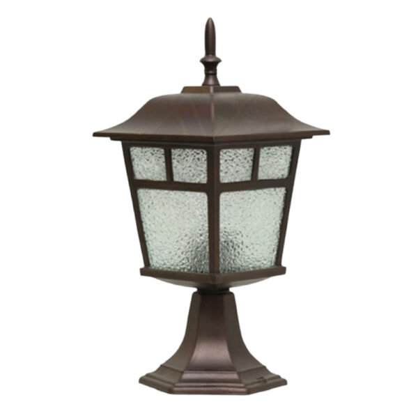 SUPERSCAPE premium aluminium die cast coffee brown and gold finish gate light SK5519