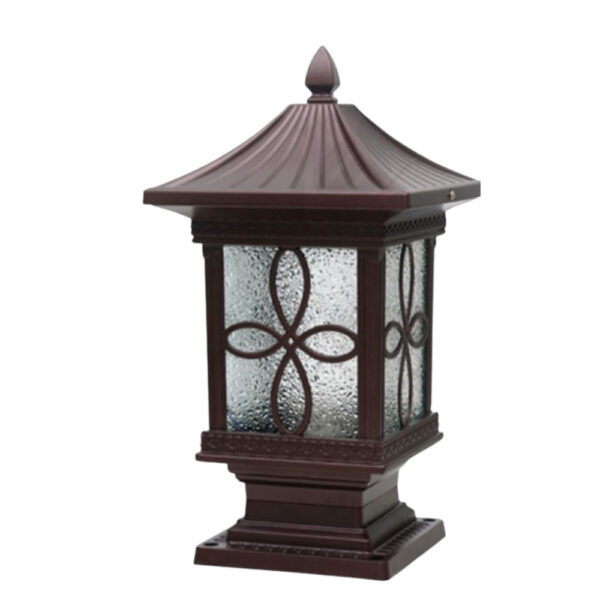 SUPERSCAPE premium aluminium die cast coffee brown finish gate light SK5524