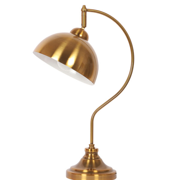 LEARC antique gold finish table lamp TL5023