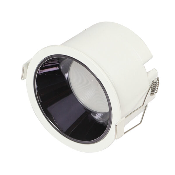 LEARC aluminium white black nickel 18W Dimmable and Tunable LED down light with Bridgelux COB and high quality LED Driver TR1730-DT