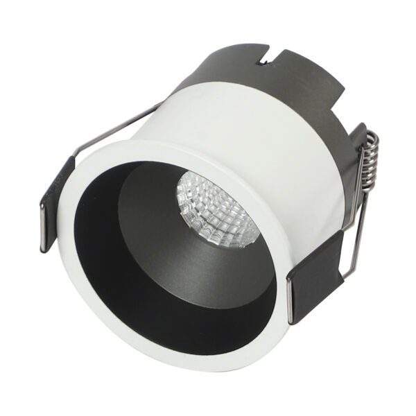 LEARC aluminium white black 12 Watt Dimmable and Tunable LED down light with Bridgelux COB and high quality LED Driver TR1741-DT