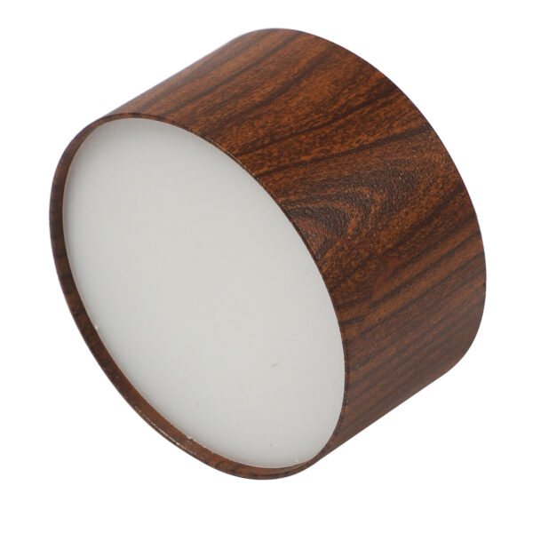 LEARC 12 watt LED drum ceiling light wooden finish with Bridgelux LED and high quality LED driver TR1753