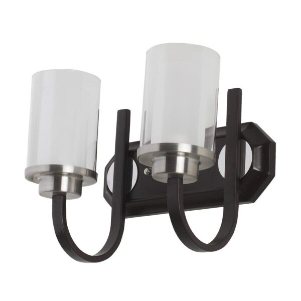 LEARC Designer Lighting Wrought Iron Rustic Finish Wall Light WL2075