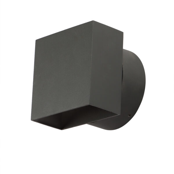 SUPERSCAPE tiltable Exterior Wall Light LED grey finish up down 6 watt (2*3) with top branded LED  and high quality LED driver 3K WL2292