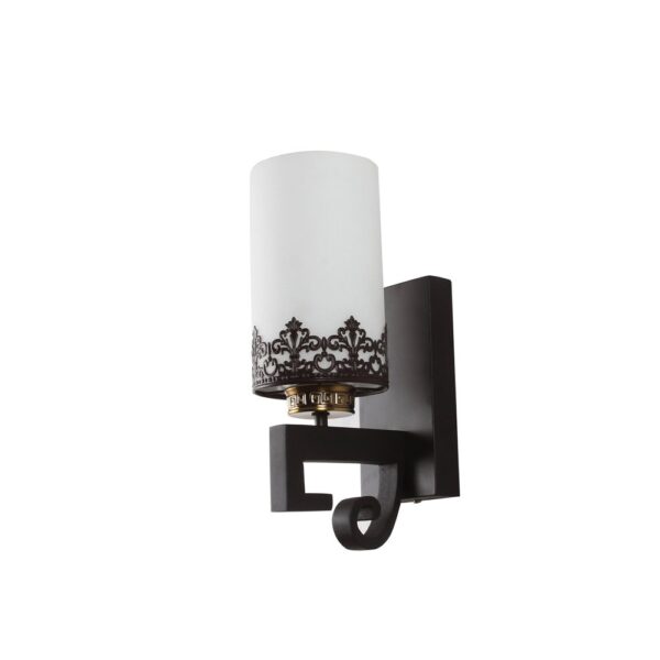 LEARC Designer Lighting Wrought Iron Rustic Finish Wall Light WL2301