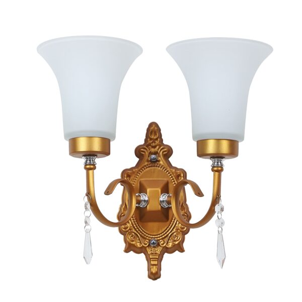 LEARC Designer Lighting Antique Brass Finish Wall Light WL2446