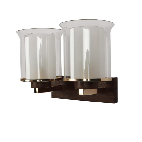 LEARC Designer Lighting Wrought Iron Rustic Finish Wall Light WL2559