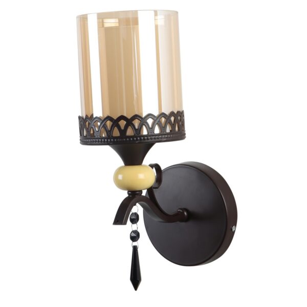 LEARC Designer Lighting Wrought Iron Rustic Finish Wall Light WL2693