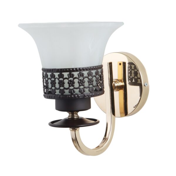 LEARC Designer Lighting Wrought Iron Rustic Finish Wall Light WL2699