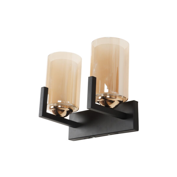 LEARC Designer Lighting Wrought Iron Rustic Finish Wall Light WL2830