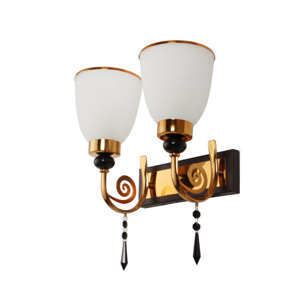 LEARC Designer Lighting Wrought Iron Rustic Finish Wall Light WL2882