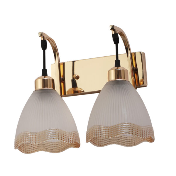 LEARC Designer Lighting Golden Finish Wall Light WL2986