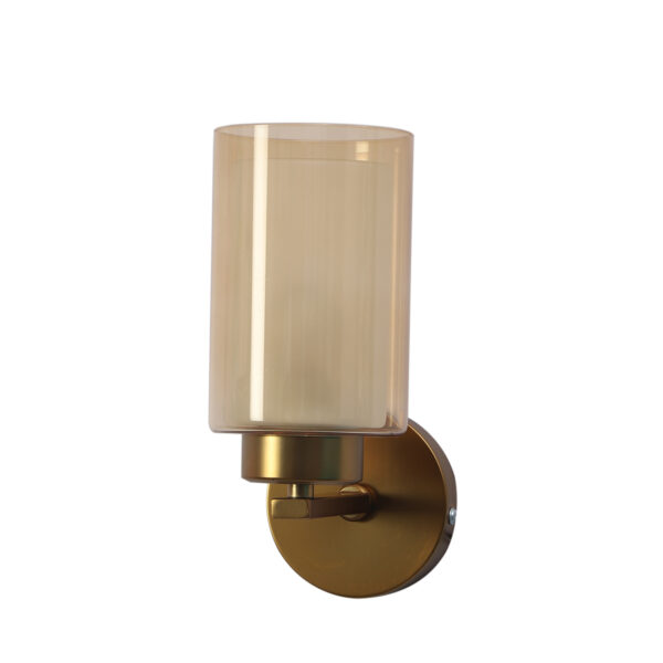 LEARC Designer Lighting ANTIQUE BRASS FINISH WALL LIGHT WL3005