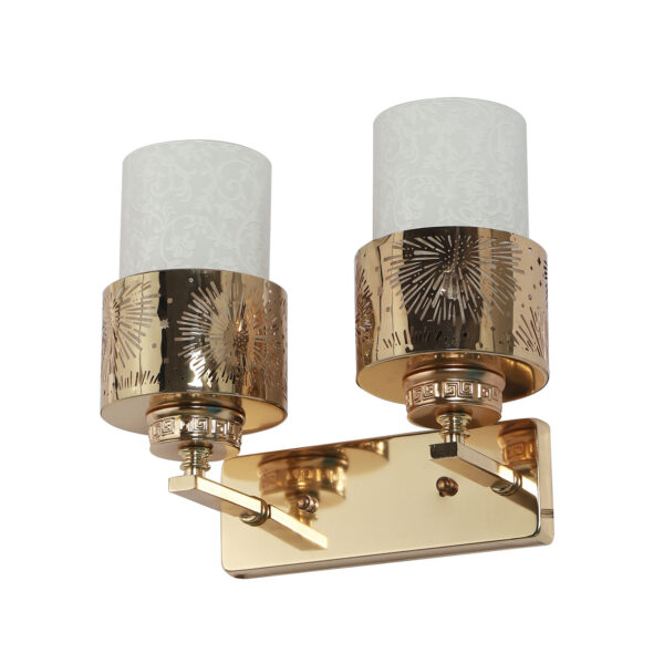 LEARC Designer Lighting Golden Finish Wall Light WL3016