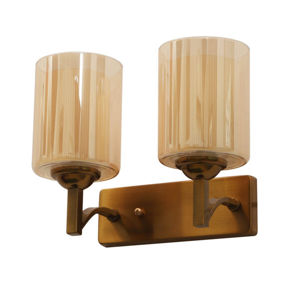 LEARC Designer Lighting ANTIQUE BRASS FINISH WALL LIGHT WL3026