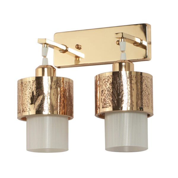 LEARC Designer Lighting Golden Finish Wall Light WL3064