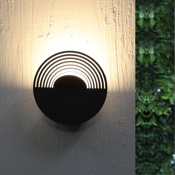 SUPERSCAPE Outdoor Lighting 3 watt round designer Exterior Wall Light powered by Bridgelux LED and high quality LED driver WL3120