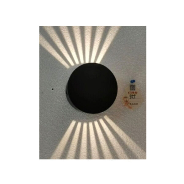 SUPERSCAPE round adjustable beam angle 5-40 degree exterior Wall Light LED grey up down 6 watt with Bridgelux LED and top driver 3k WL3125