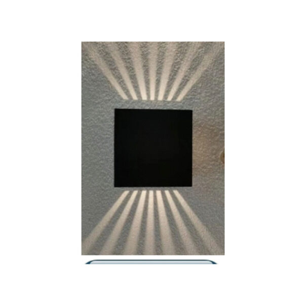 SUPERSCAPE square adjustible beam angle 5-40 degree exterior Wall Light LED grey up down 6 watt with Bridgelux LED and top driver 3k WL3126