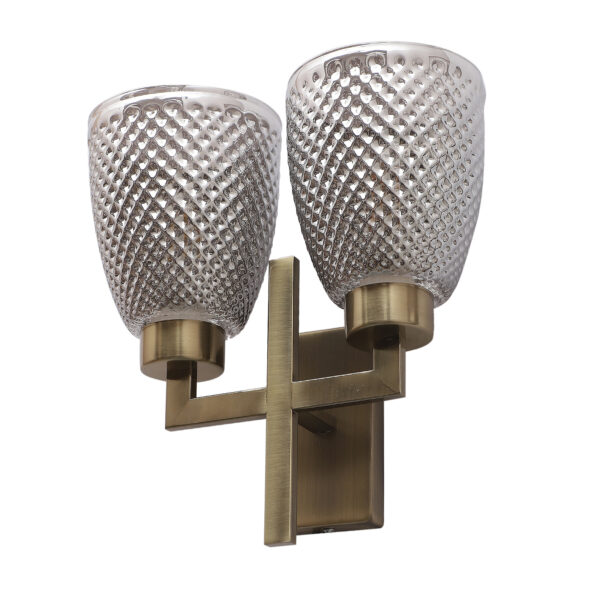 LEARC Designer Lighting ANTIQUE BRASS FINISH WALL LIGHT WL3188