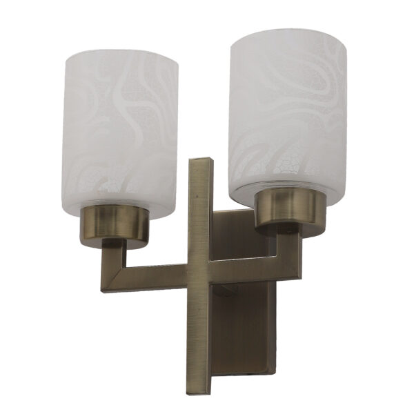 LEARC Designer Lighting ANTIQUE BRASS FINISH WALL LIGHT WL3214