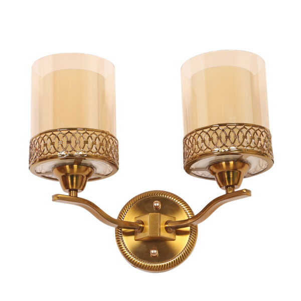Learc designer lighting Antique Brass Finish Wall Light WL3248