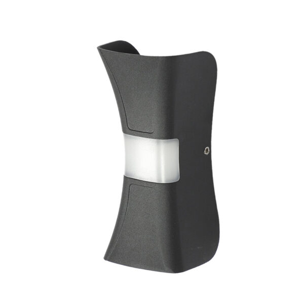 SUPERSCAPE  8 watt aluminium die cast exterior wall light LED grey finish with Bridgelux LED and high quality LED driver WL3286