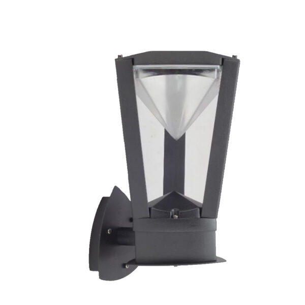 SUPERSCAPE premium aluminium exterior wall light modern 12 watt grey IP65 with top branded LED and high quality LED driver WL3364