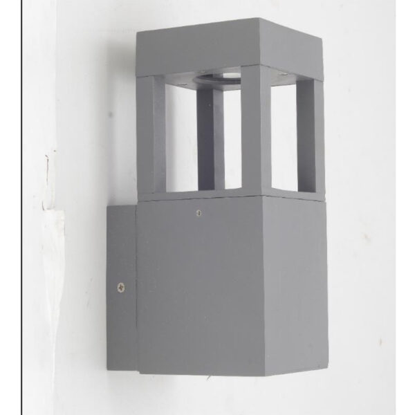 SUPERSCAPE premium aluminium exterior wall light modern 12 watt grey IP65 with top branded LED and high quality LED driver WL3370