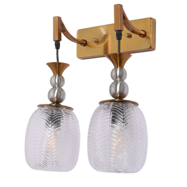 Learc designer lighting Antique Brass Finish Wall Light WL3428