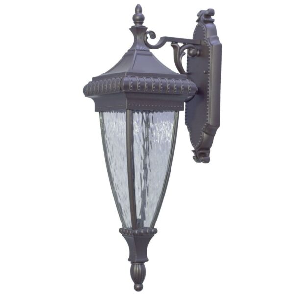 SUPERSCAPE premium aluminium die cast brown finish exterior wall light traditional WL3550