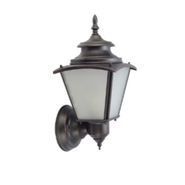 SUPERSCAPE aluminium antique brown finish 13 inch inch B22 exterior wall light traditional WL3571