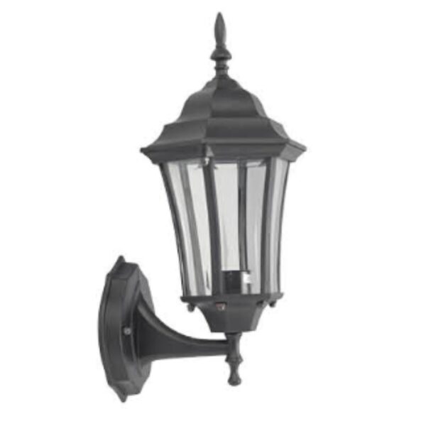 SUPERSCAPE aluminium die cast black finish exterior wall light traditional WL3572