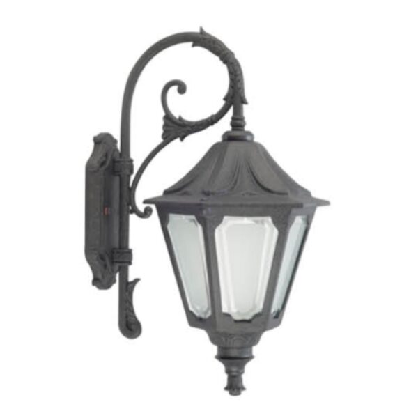SUPERSCAPE aluminium die cast crinkled black finish 21 inch exterior wall light traditional WL3575