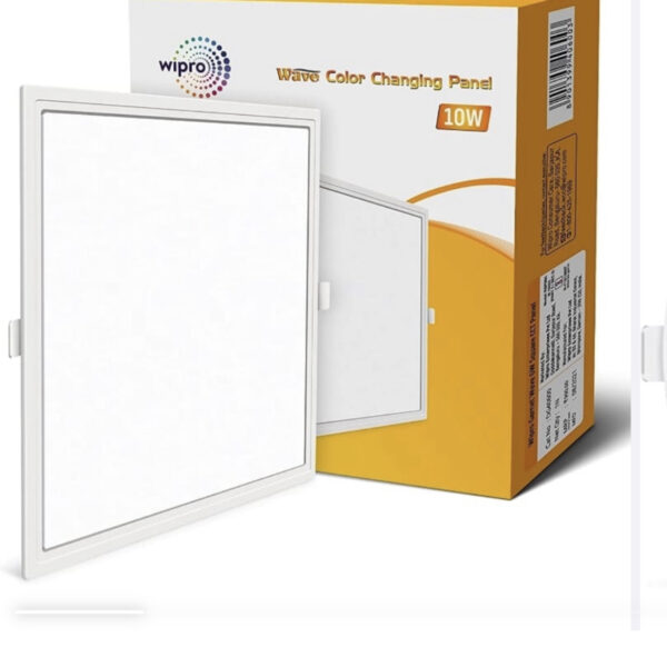 WIPRO GARNET DG41000, 10 WATT SQUARE COLOUR CHANGING PANEL WP1205