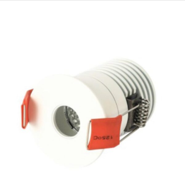 LEARC aluminium white finish 8 watt compact architectural choice LED down light with Bridgelux COB and high quality LED driver X2046