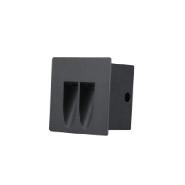 SUPERSCAPE aluminium die cast 2 X 1.5 watt LED foot light concealed grey with top quality LED and driver 3K X2052