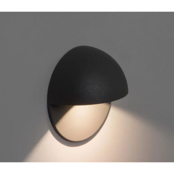 SUPERSCAPE aluminium die cast 6 watt round LED foot light surface grey with top branded LED and high quality LED driver  3K X2067